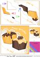 Fondant Fancies Birthday Cakes Wavy Corner Side Stacker