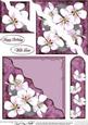 Apple Blossom Quick Card with Corner Side Stacker Pyramage