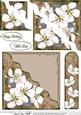 Apple Blossom Quick Card with Corner Side Stacker Pyramage