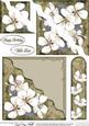 Apple Blossom Quick Card with Corner Side Stacker Pyramage