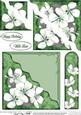 Apple Blossom Quick Card with Corner Side Stacker Pyramage