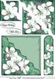 Apple Blossom Quick Card with Corner Side Stacker Pyramage