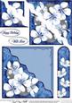 Apple Blossom Quick Card with Corner Side Stacker Pyramage