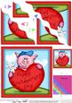 Ziggy Piggy's Grandparents Day Heart Wavy Corner Stacker