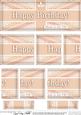 Uk Shabby Flag Happy Birthday Dl Side Stacker Topper