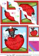 Hamish Scottie Dog's Grandparents Day Heart Wavy Corner