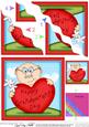 Bert's Grandparents Day Heart Wavy Corner