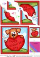 Rusty Dog's Grandparents Day Heart Wavy Corner