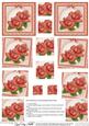 Just Roses Twisted Pyramage Sheet