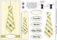 Man's Shirt & Tie Quick Card with Decoupage