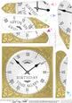 Birthday Clock Fan Pyramage Topper