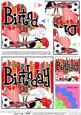 Birthday Sports & Games Shell Edged Corner Side Stacker
