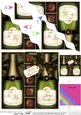 Birthday Twin Brother Champers N Chocs Wavy Corner Stacker