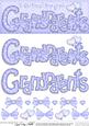 New Great Grandparents Dl Quick Card Topper N 3D Decoupage