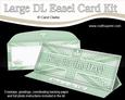 Large Dl Uk Shabby Flag King for the Day! Easel Card Kit