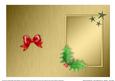 Elegant Christmas Greeting Matching Insert 5 x 7 Portrait