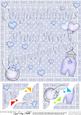 8 x 8 New Grandparents Scalloped Corner Topper