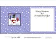 Xmas Cute Snowman Matching Insert Square Landscape