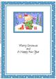 A5 Xmas Rosie's Xmas Tree Matching Insert