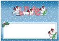 Xmas Wife with Polar Bears Matching Large Dl Insert