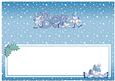 Xmas Ben with Snowmen Matching Large Dl Insert