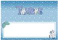 Xmas Tyler with Bears Matching Large Dl Insert