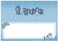 Xmas Grandsons with Snowmen Matching Large Dl Insert