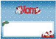 Xmas Mom with Polar Bears Matching Large Dl Insert
