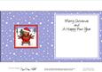 Xmas Sledging Robin Matching Insert Square Landscape