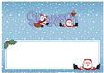 Xmas Grandson with Santa Matching Large Dl Insert