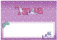 Xmas Tanya Matching Large Dl Insert
