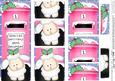Xmas Little Lamb Postbox Dl Side Stacker Topper