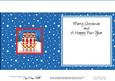 Xmas Meerkats Matching Insert Square Landscape