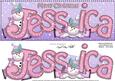 Xmas Large Dl Jessica Quick Card N 3D Decoupage