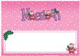 Xmas Megan Matching Large Dl Insert
