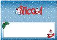 Xmas Nicol Matching Large Dl Insert