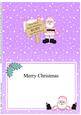 Xmas Santa Ruby's Been Good Matching A5 Insert