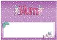 Xmas Mum with Snowmen Matching Large Dl Insert