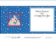 Xmas Polar Bears Matching Insert Square Landscape