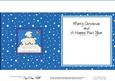 Xmas Little Lambs Matching Insert Square Landscape
