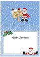 Xmas Father Christmas Chris's Been Good Matching A5 Insert
