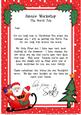 Christmas Santa A4 Child's Letter from Santa