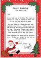Christmas Santa's Sack A4 Child's Letter from Santa