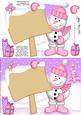 Xmas Snowman's Sign A5 Quick Card 3D Decoupage
