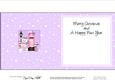 Xmas Teddy Tess N Postbox Matching Insert Square Landscape