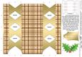 Tartan Cracker Shaped Treat or Favour Box