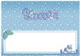 Xmas Godson with Snowmen Matching Large Dl Insert