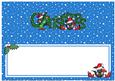 Christmas Scottie Dog Matching Large Dl Insert