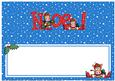 Xmas Noel Gigi Horse Matching Large Dl Insert