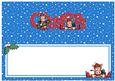 Xmas Christmas Gigi Horse Matching Large Dl Insert